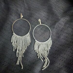 Hoop Bling Earrings